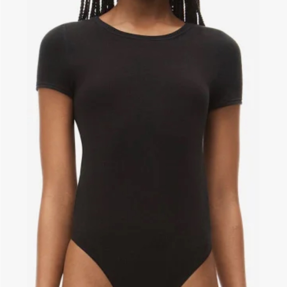 Alexander Wang Jet Black Bodysuit